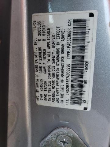 Photo 11 VIN: 1HGCM66527A039296 - HONDA ACCORD EX 