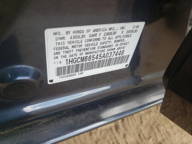 Photo 12 VIN: 1HGCM66545A037448 - HONDA ACCORD EX 