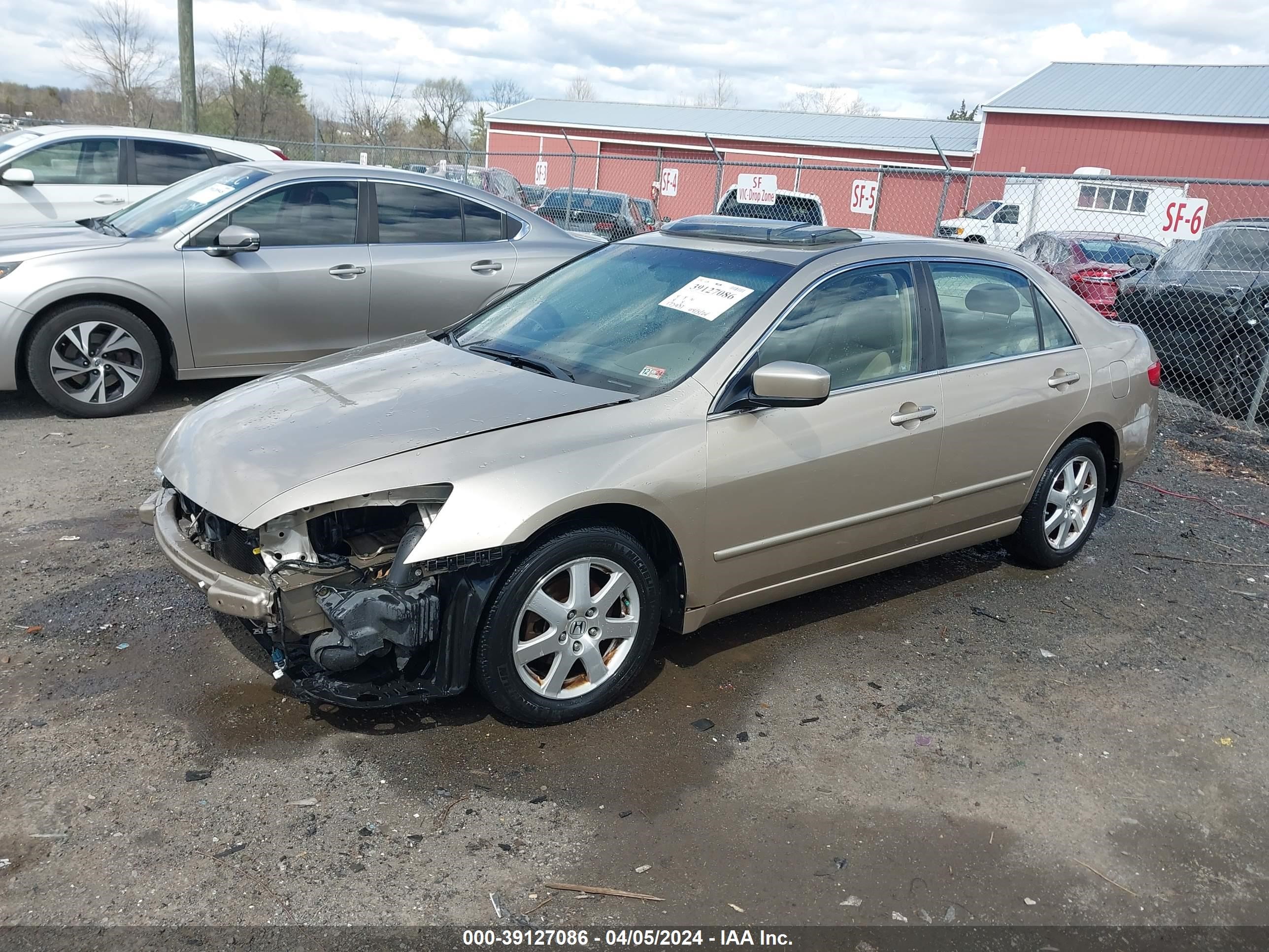 Photo 1 VIN: 1HGCM66545A072202 - HONDA ACCORD 