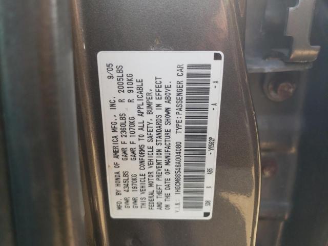 Photo 11 VIN: 1HGCM66546A004080 - HONDA ACCORD EX 