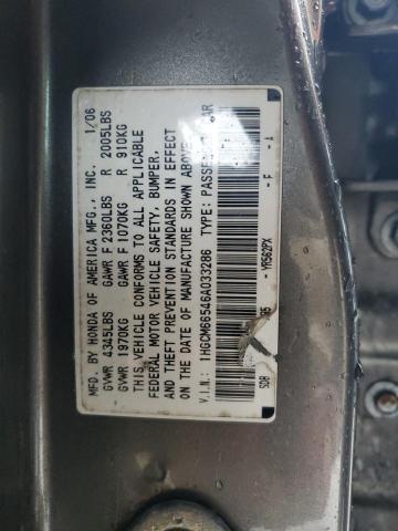 Photo 11 VIN: 1HGCM66546A033286 - HONDA ACCORD 