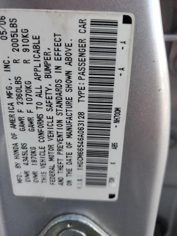 Photo 12 VIN: 1HGCM66546A063128 - HONDA ACCORD 