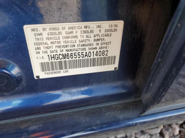 Photo 11 VIN: 1HGCM66555A014082 - HONDA ACCORD 