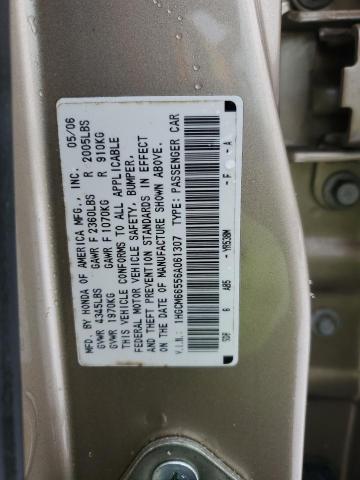 Photo 11 VIN: 1HGCM66556A061307 - HONDA ACCORD 