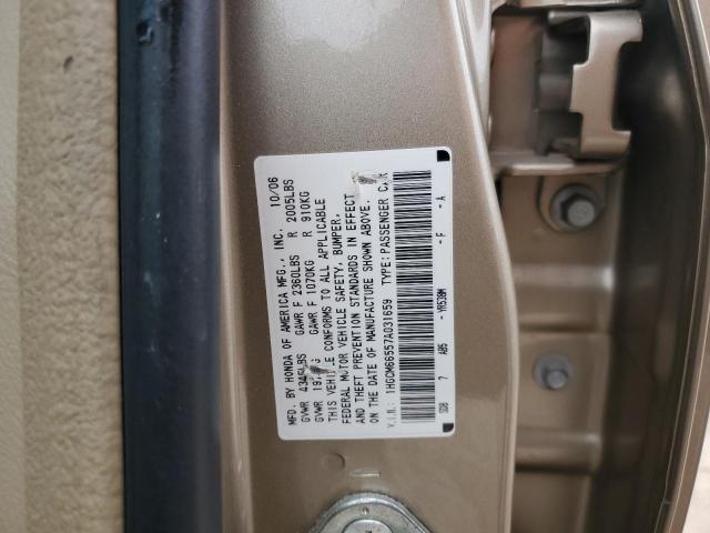 Photo 11 VIN: 1HGCM66557A031659 - HONDA ACCORD 