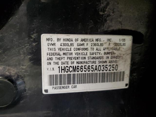 Photo 11 VIN: 1HGCM66565A035250 - HONDA ACCORD 