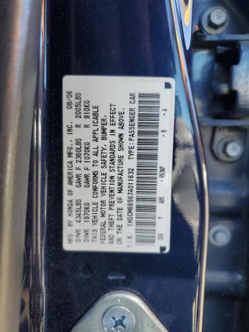 Photo 11 VIN: 1HGCM66567A011632 - HONDA ACCORD EX 