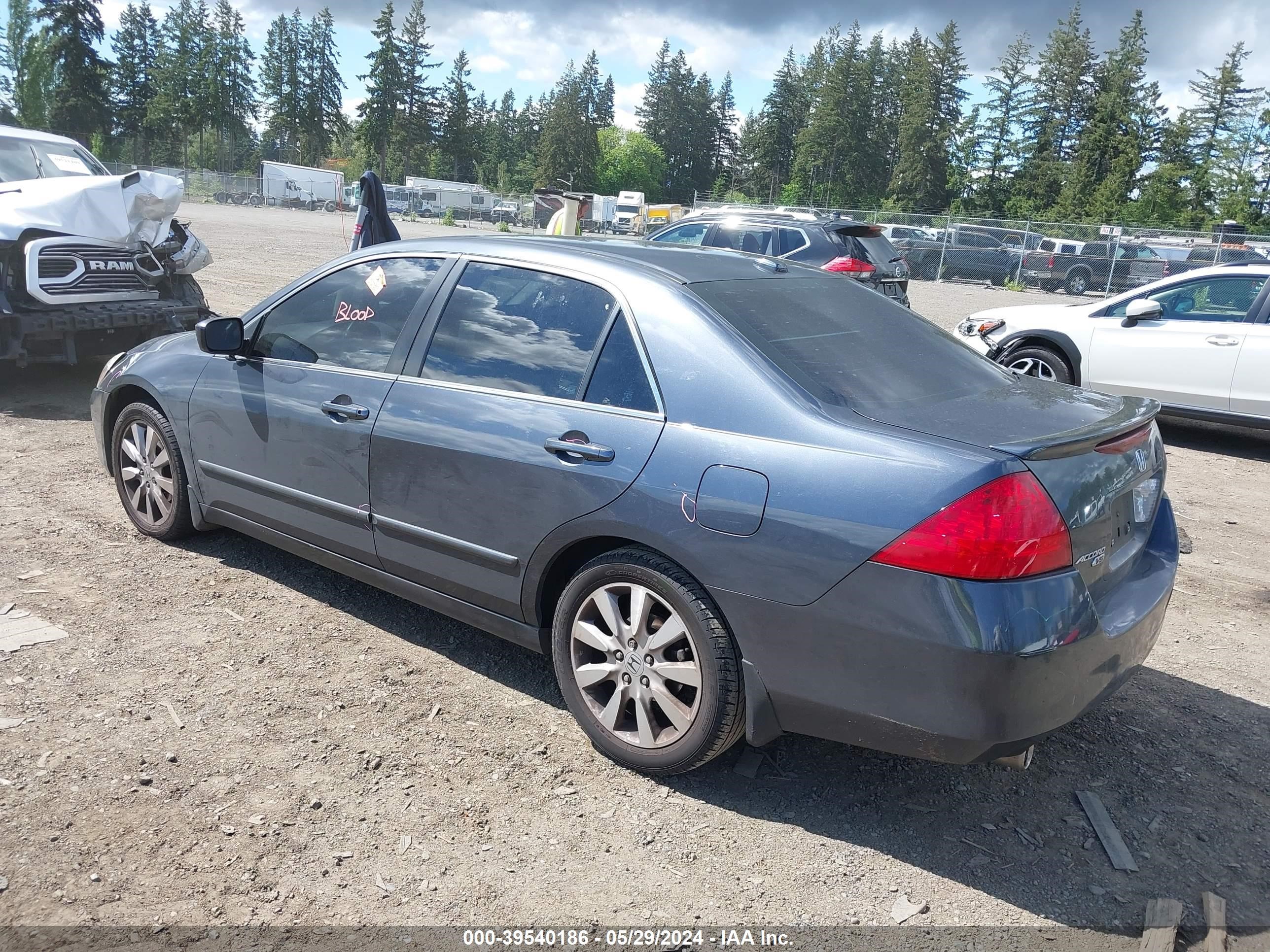 Photo 2 VIN: 1HGCM66567A076853 - HONDA ACCORD 