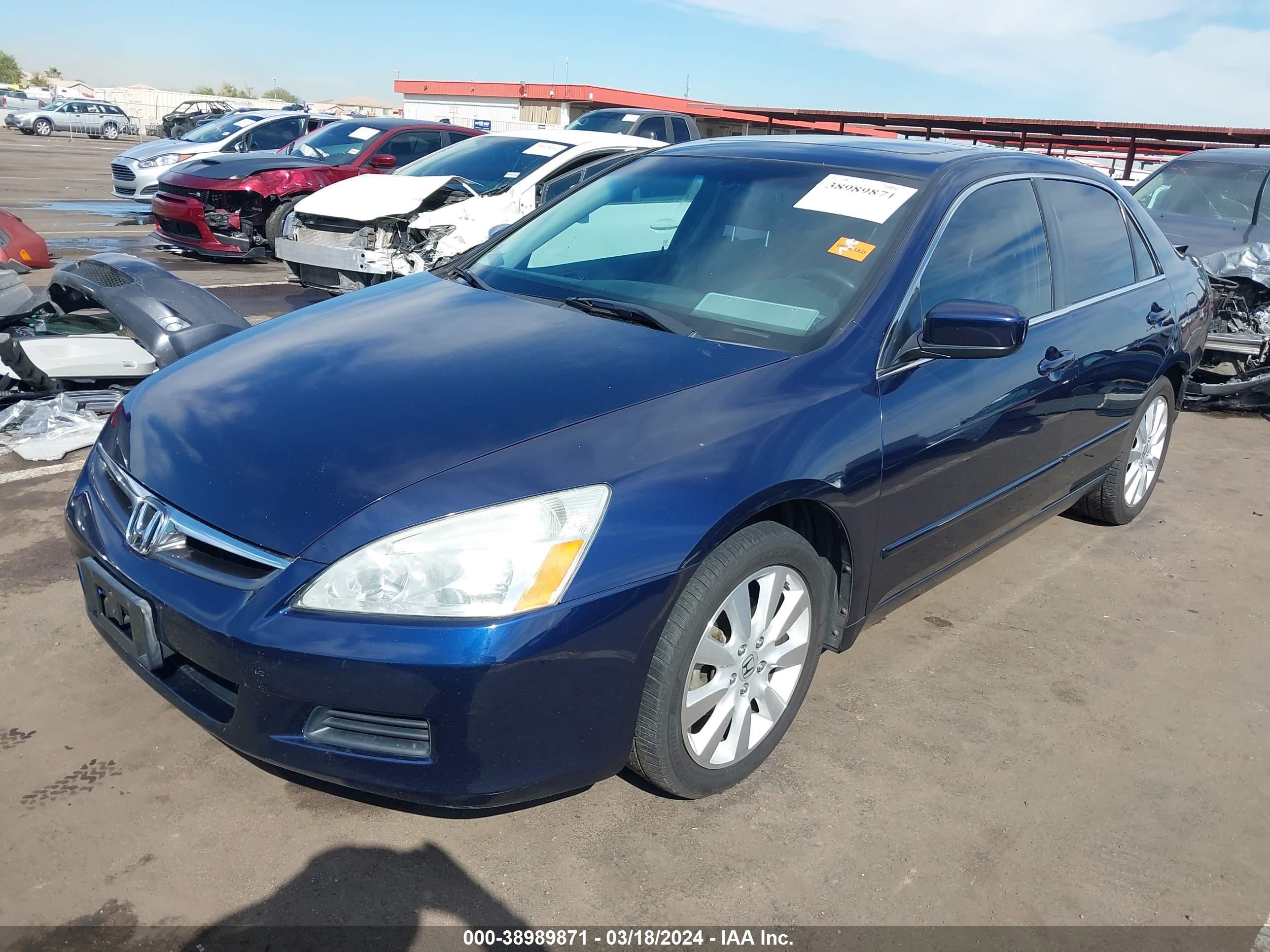 Photo 1 VIN: 1HGCM66567A086153 - HONDA ACCORD 