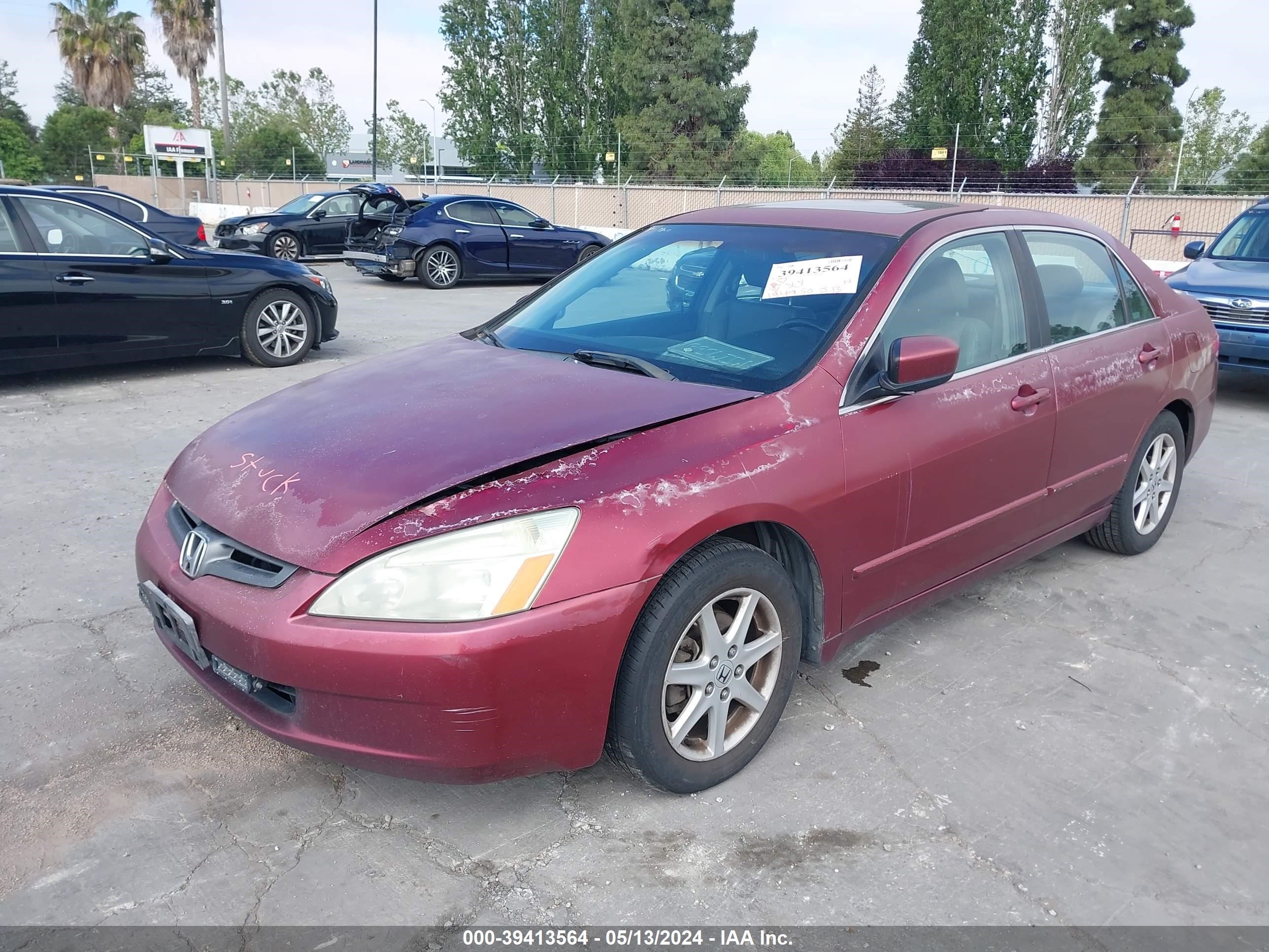 Photo 1 VIN: 1HGCM66573A001346 - HONDA ACCORD 