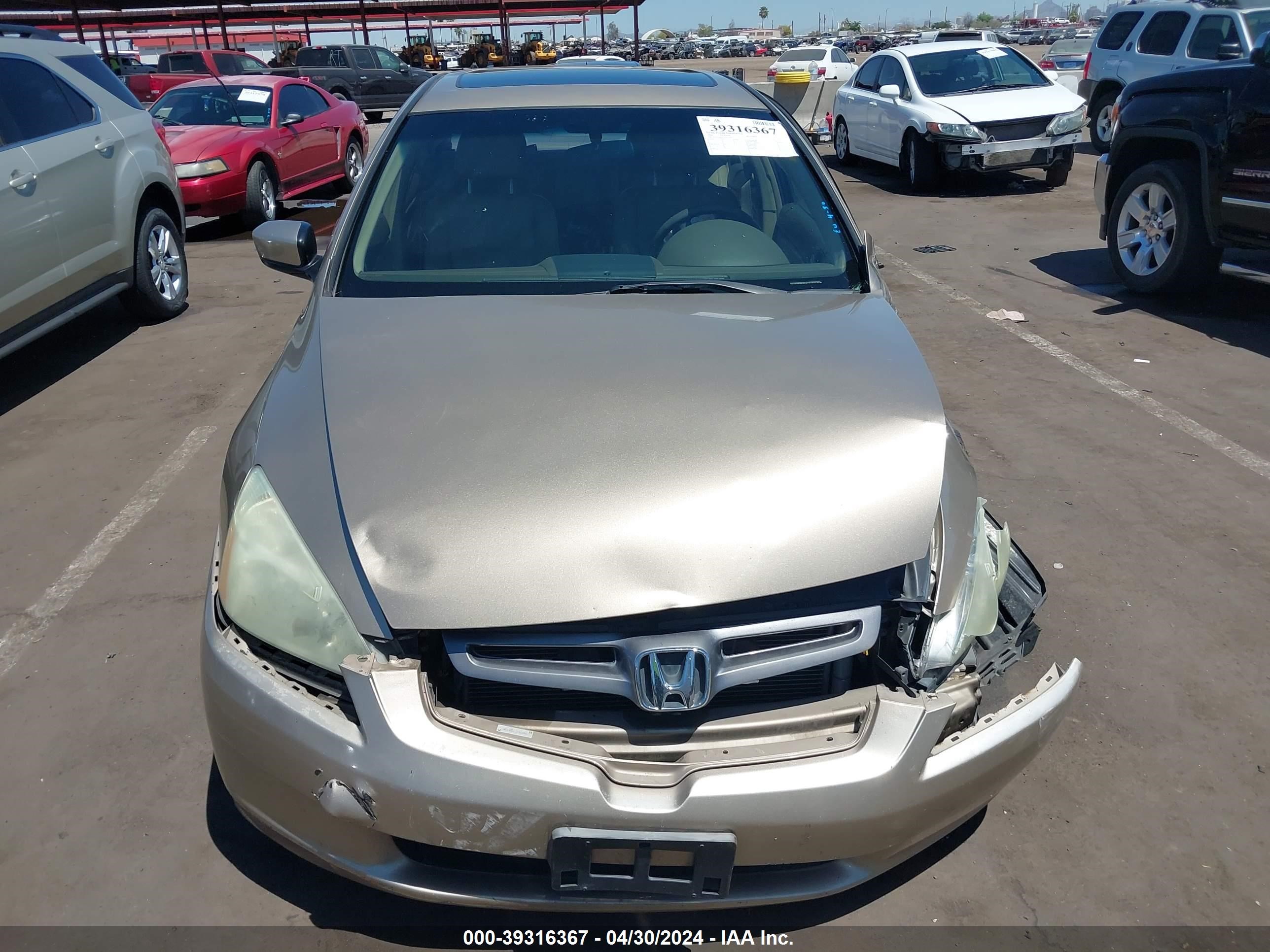 Photo 11 VIN: 1HGCM66574A032047 - HONDA ACCORD 