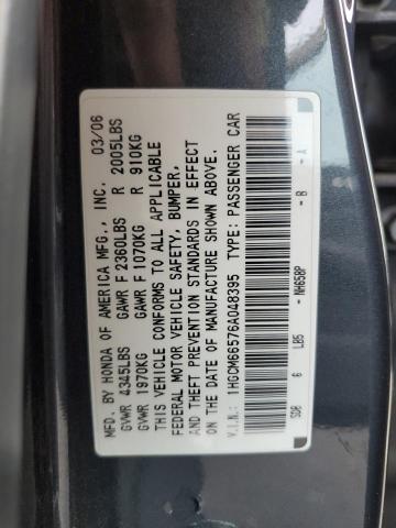 Photo 11 VIN: 1HGCM66576A048395 - HONDA ACCORD 