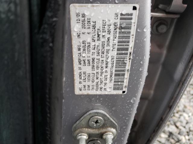 Photo 11 VIN: 1HGCM66577A044767 - HONDA ACCORD EX 