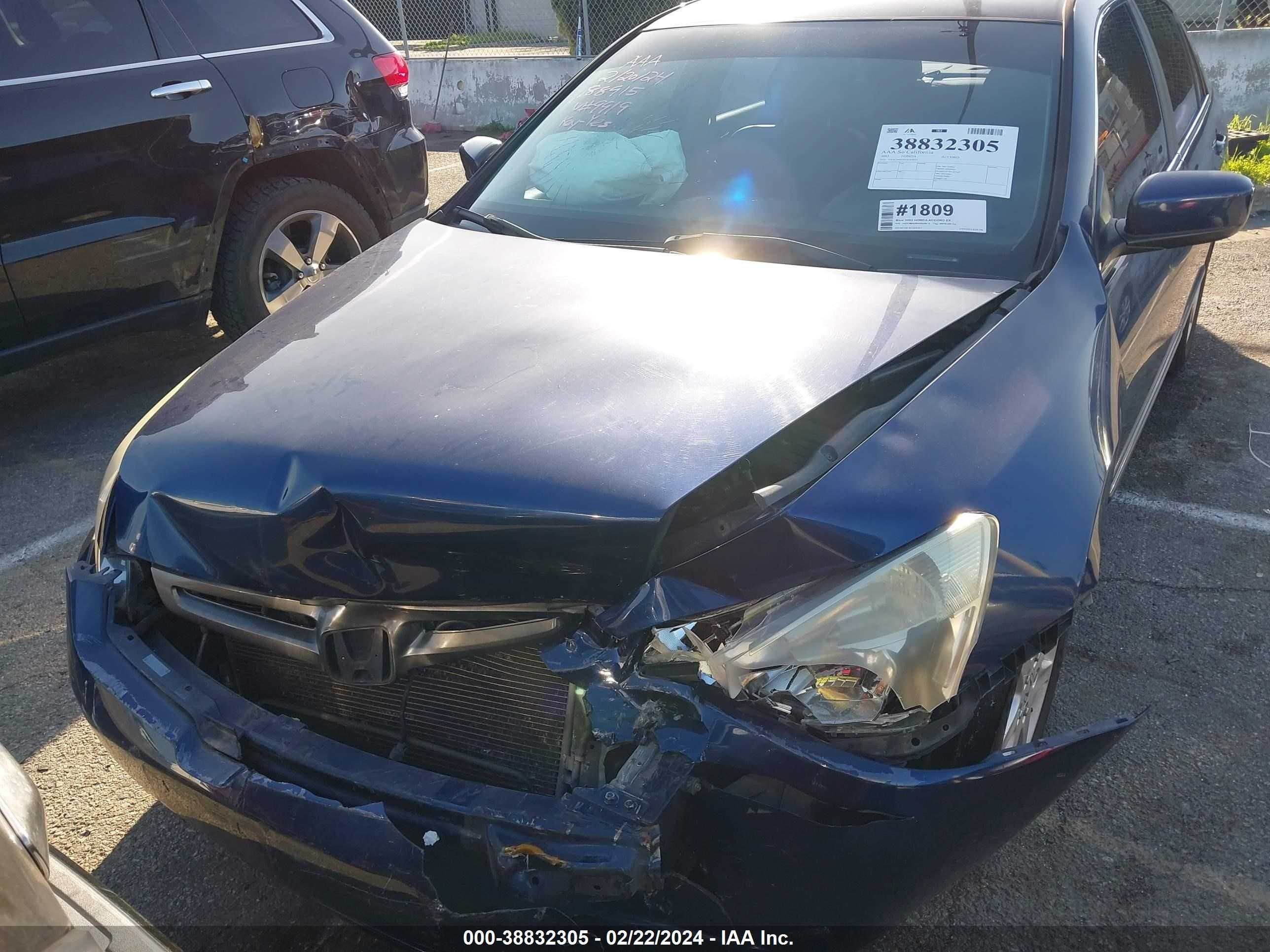 Photo 11 VIN: 1HGCM66593A039919 - HONDA ACCORD 