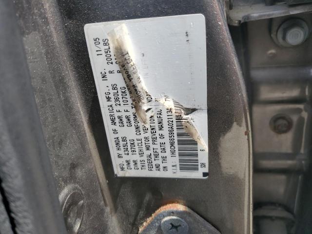 Photo 11 VIN: 1HGCM66596A021134 - HONDA ACCORD 