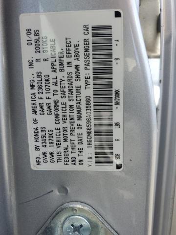 Photo 12 VIN: 1HGCM66596A035860 - HONDA ACCORD EX 