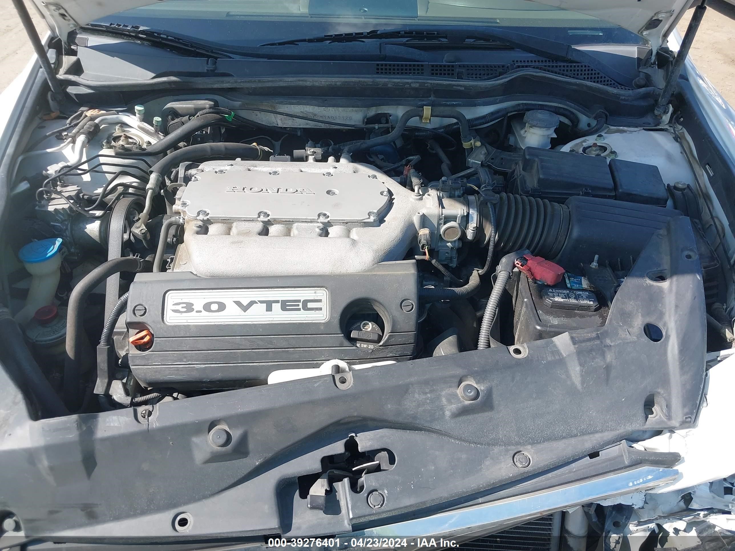 Photo 9 VIN: 1HGCM66597A017926 - HONDA ACCORD 