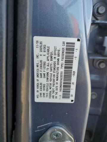 Photo 11 VIN: 1HGCM66597A035701 - HONDA ACCORD 