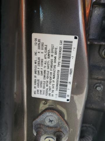 Photo 11 VIN: 1HGCM66597A045709 - HONDA ACCORD EX 