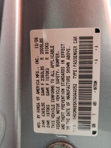 Photo 11 VIN: 1HGCM665X7A044052 - HONDA ACCORD 