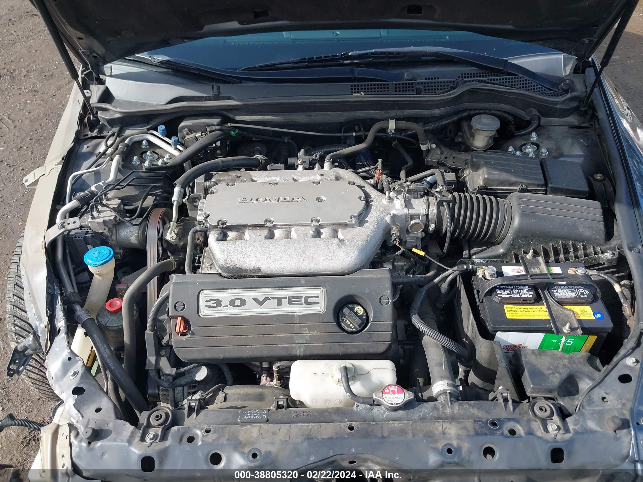 Photo 9 VIN: 1HGCM66806A028130 - HONDA ACCORD 