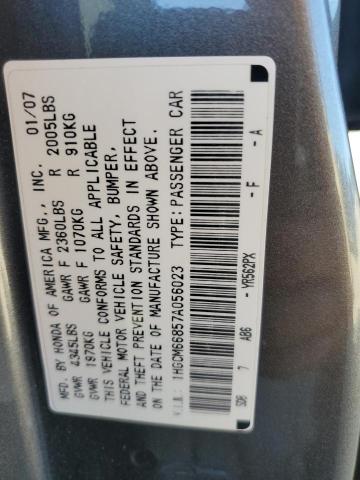 Photo 12 VIN: 1HGCM66857A056023 - HONDA ACCORD 