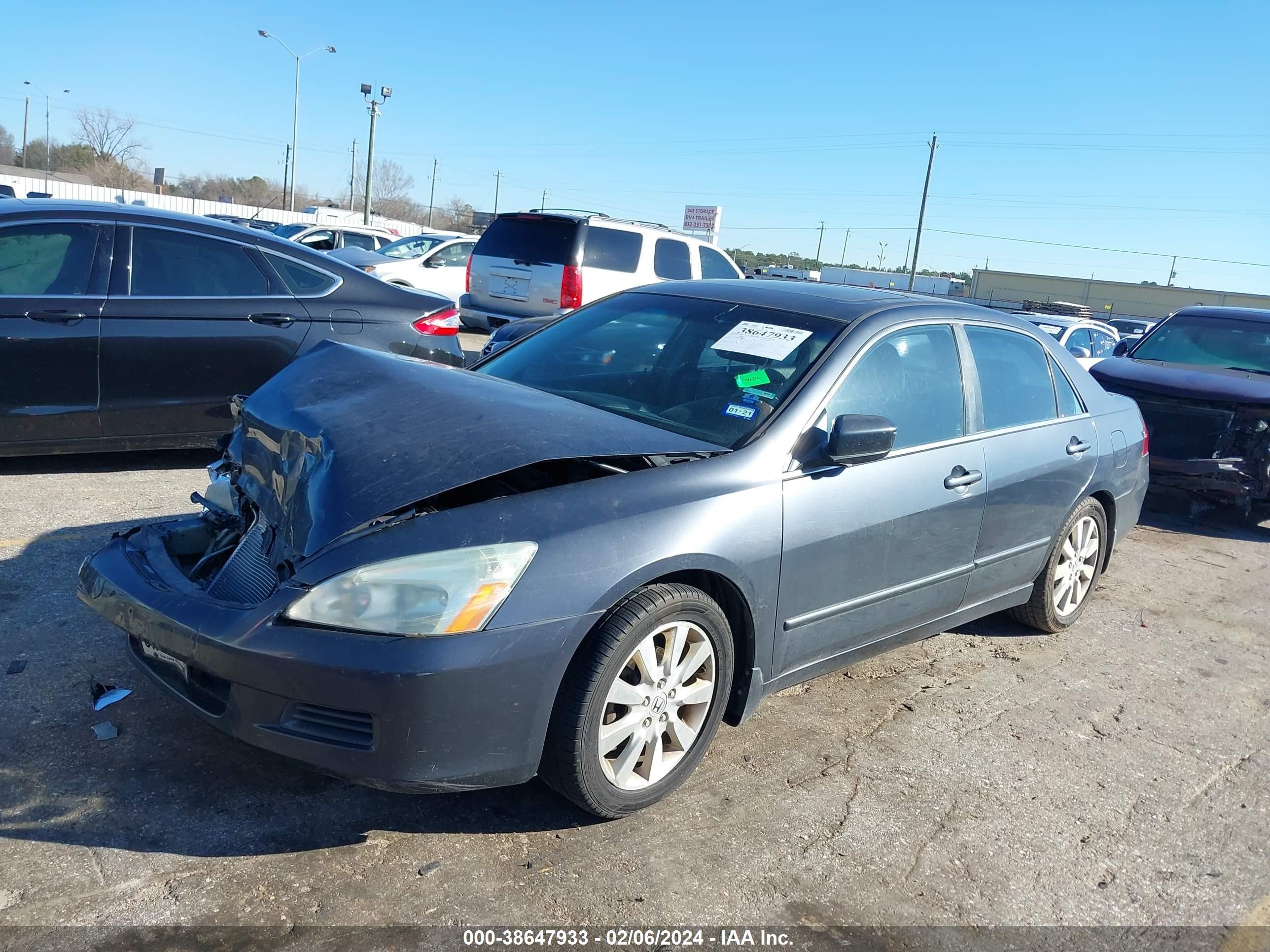 Photo 1 VIN: 1HGCM66887A041550 - HONDA ACCORD 