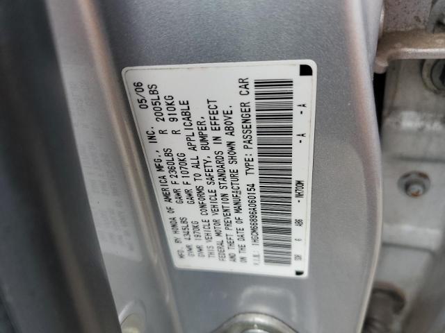 Photo 11 VIN: 1HGCM66896A060154 - HONDA ACCORD EX 