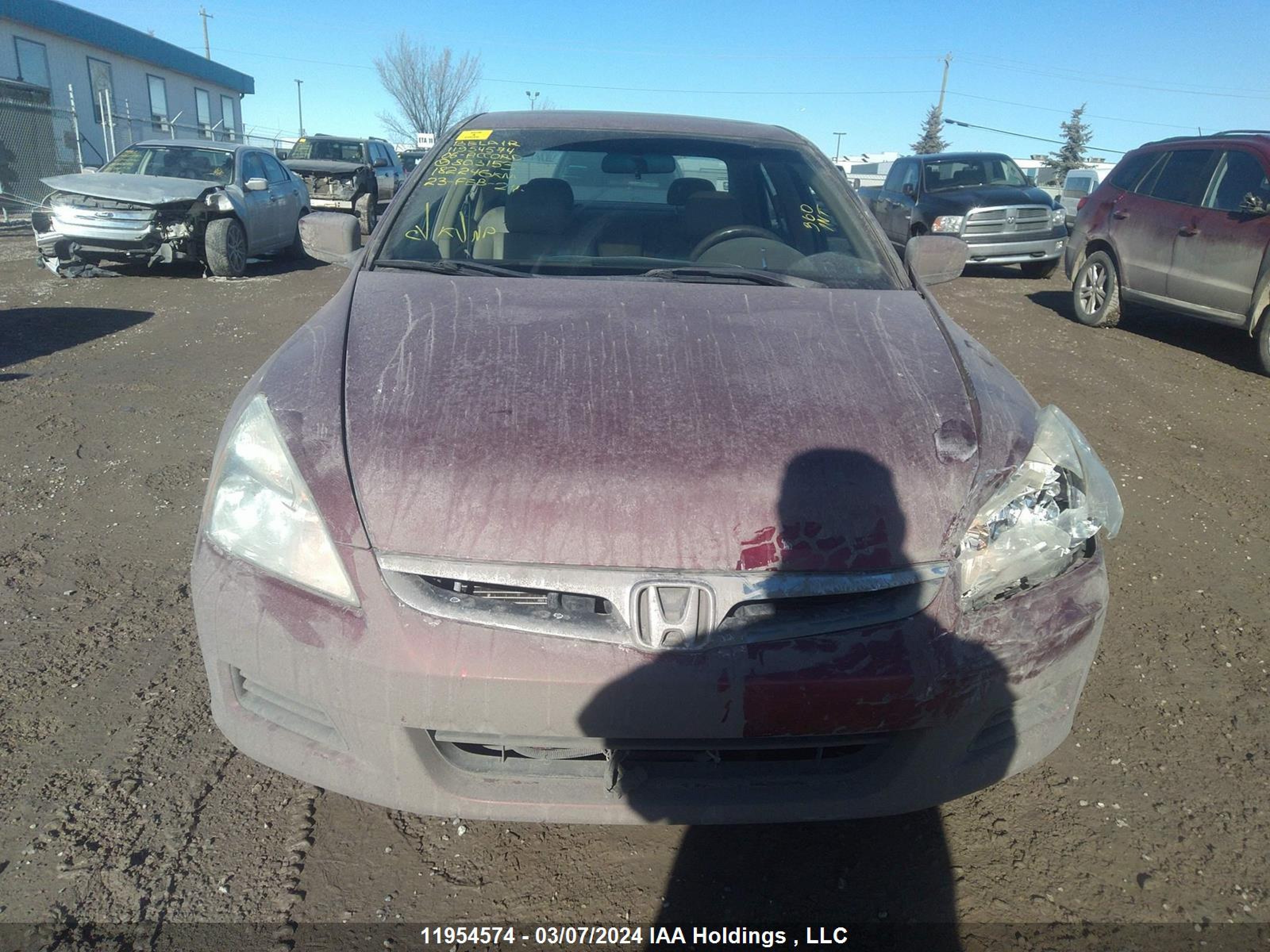 Photo 11 VIN: 1HGCM66896A803153 - HONDA ACCORD 