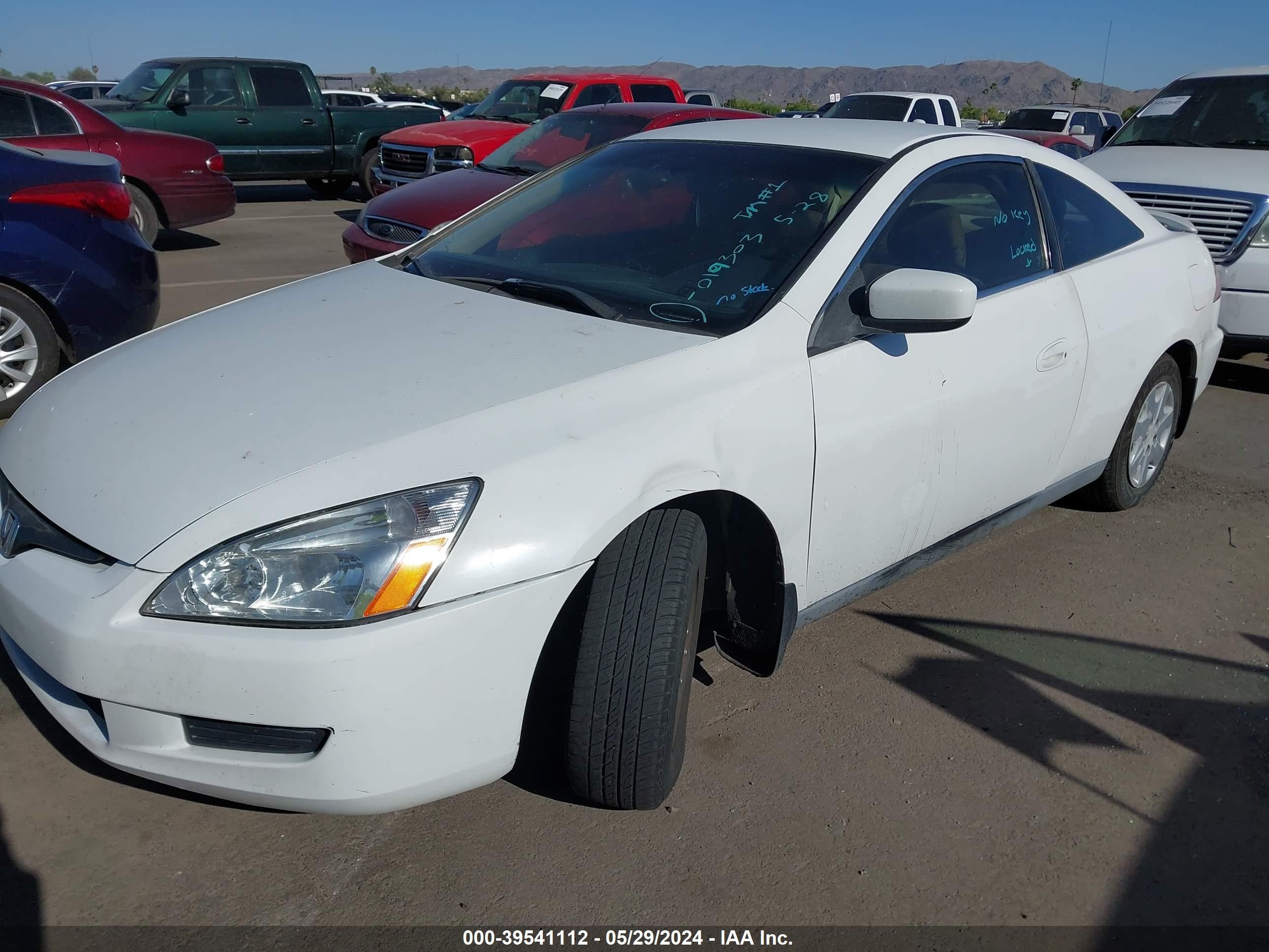 Photo 1 VIN: 1HGCM71274A019303 - HONDA ACCORD 