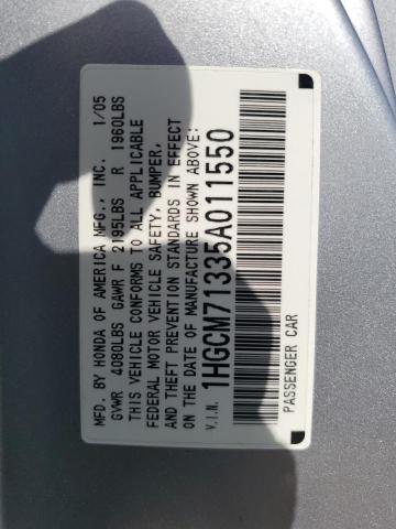 Photo 12 VIN: 1HGCM71335A011550 - HONDA ACCORD LX 