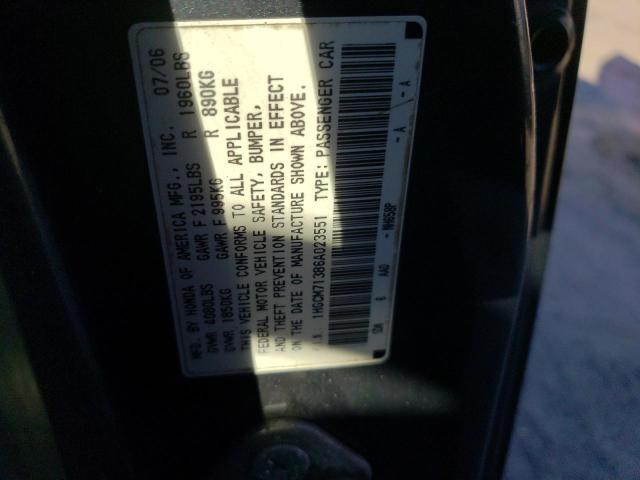 Photo 11 VIN: 1HGCM71386A023551 - HONDA ACCORD 