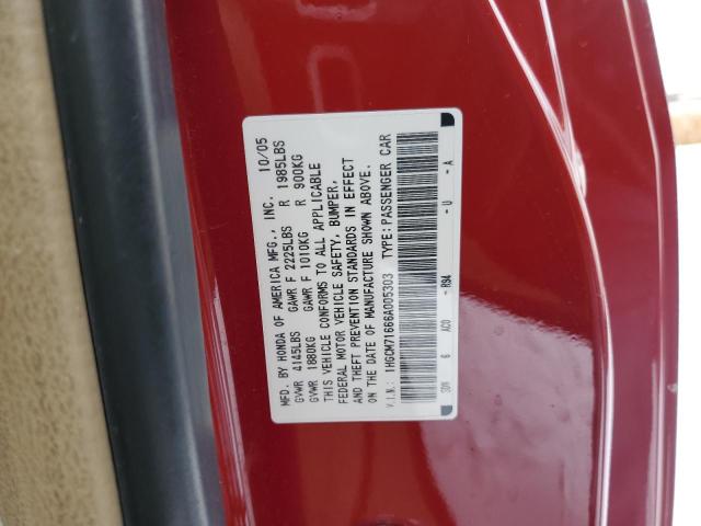 Photo 11 VIN: 1HGCM71666A005303 - HONDA ACCORD 