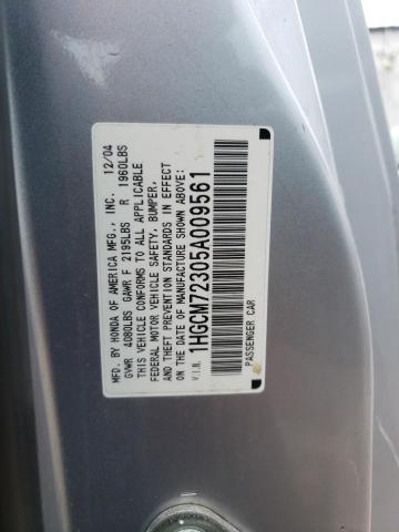 Photo 12 VIN: 1HGCM72305A009561 - HONDA ACCORD 