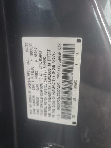 Photo 11 VIN: 1HGCM72347A020422 - HONDA ACCORD 