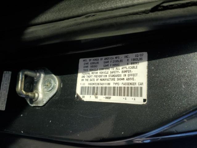 Photo 12 VIN: 1HGCM72367A011186 - HONDA ACCORD 