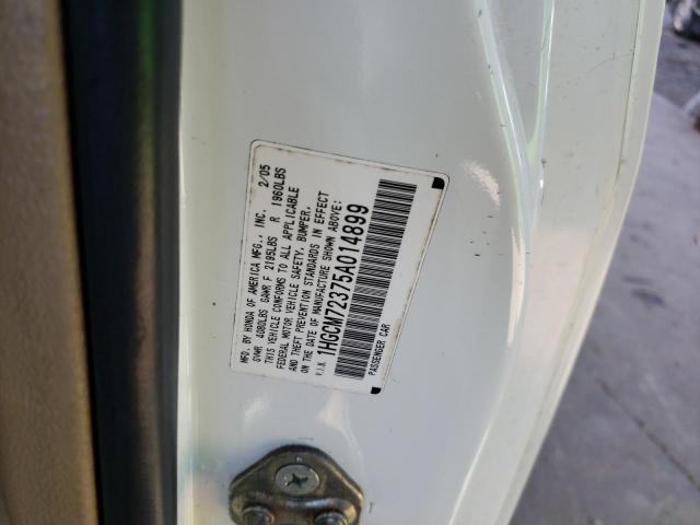 Photo 11 VIN: 1HGCM72375A014899 - HONDA ACCORD LX 