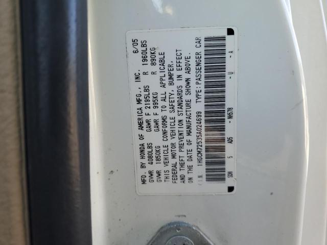 Photo 11 VIN: 1HGCM72535A024699 - HONDA ACCORD 