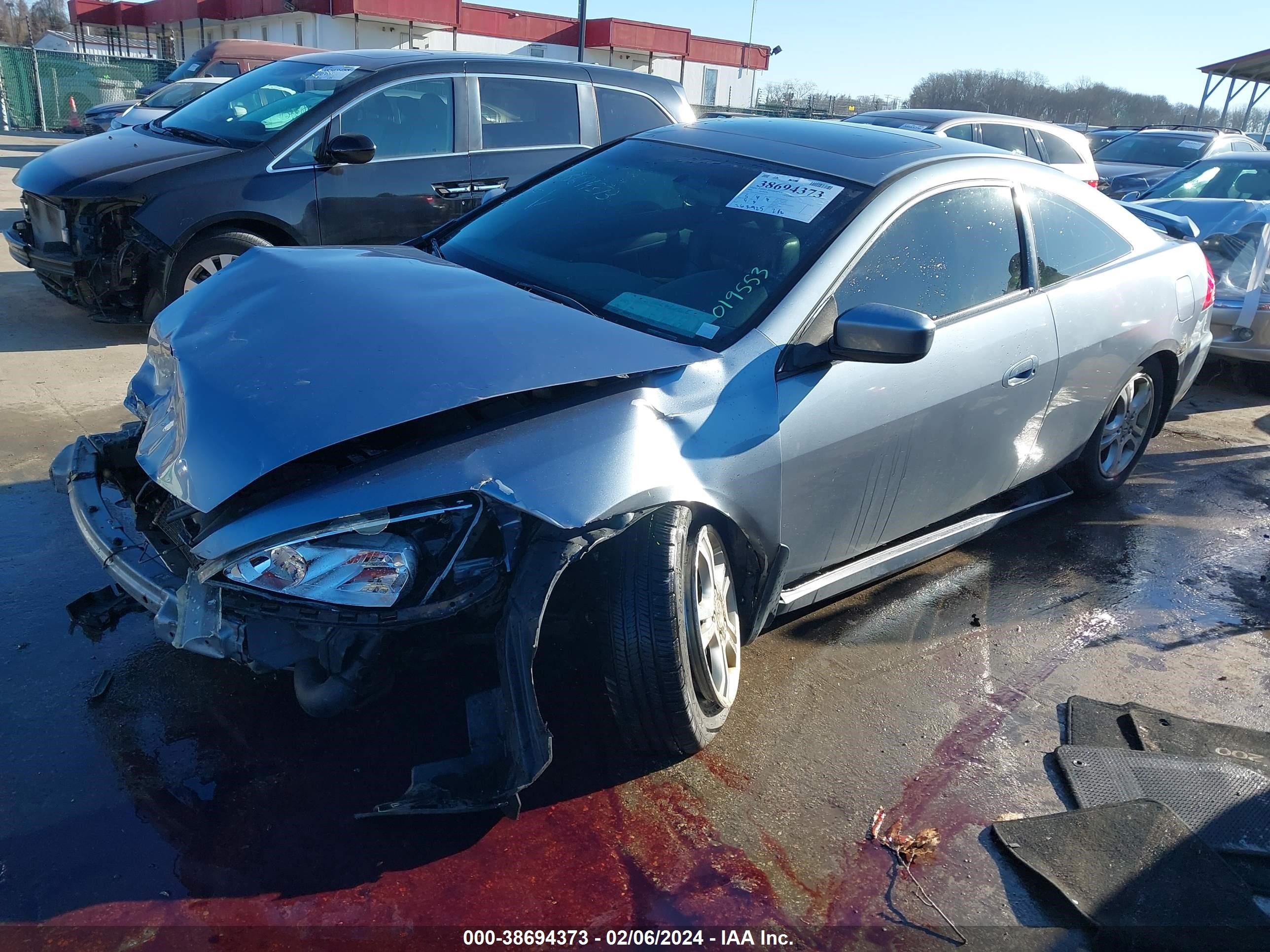 Photo 1 VIN: 1HGCM72626A019553 - HONDA ACCORD 