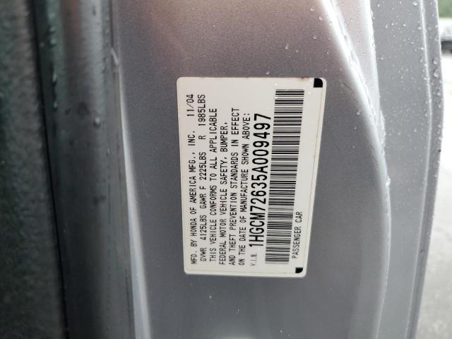 Photo 11 VIN: 1HGCM72635A009497 - HONDA ACCORD EX 