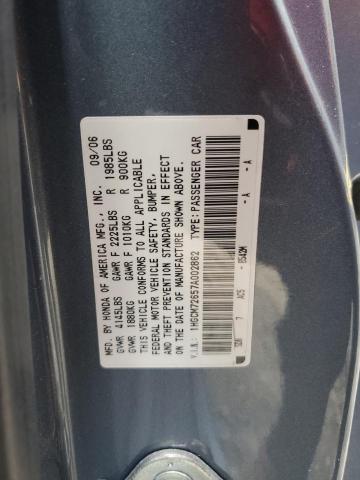 Photo 11 VIN: 1HGCM72657A002862 - HONDA ACCORD 