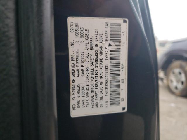 Photo 11 VIN: 1HGCM72657A010931 - HONDA ACCORD 