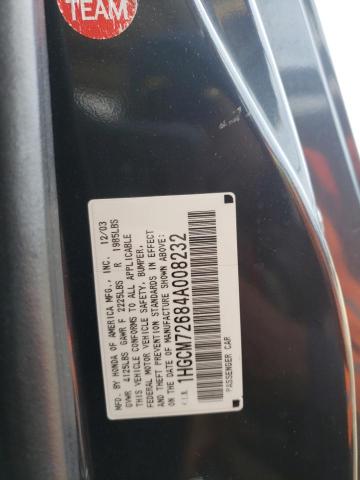 Photo 11 VIN: 1HGCM72684A008232 - HONDA ACCORD 