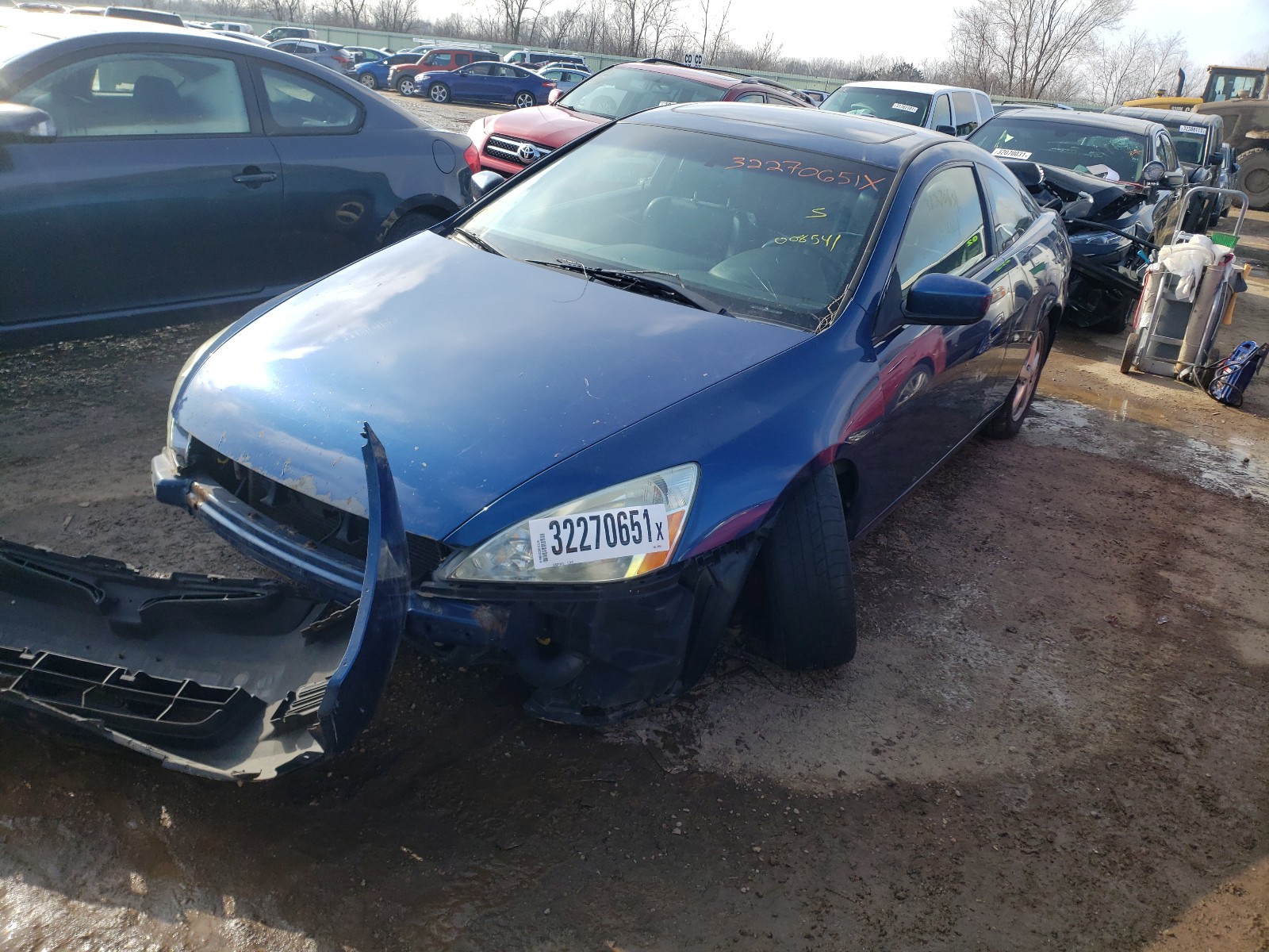 Photo 1 VIN: 1HGCM72685A008541 - HONDA ACCORD EX 