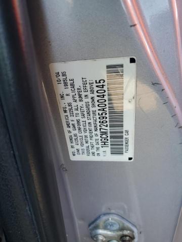 Photo 11 VIN: 1HGCM72695A004045 - HONDA ACCORD EX 