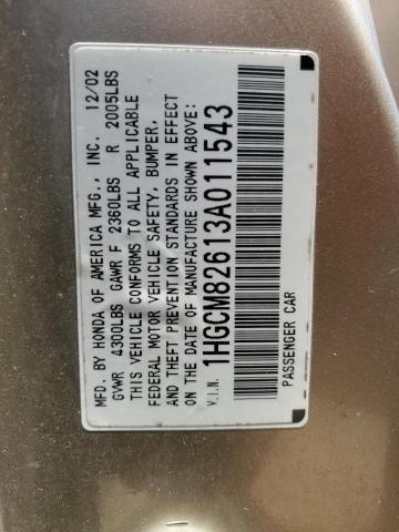 Photo 12 VIN: 1HGCM82613A011543 - HONDA ACCORD 