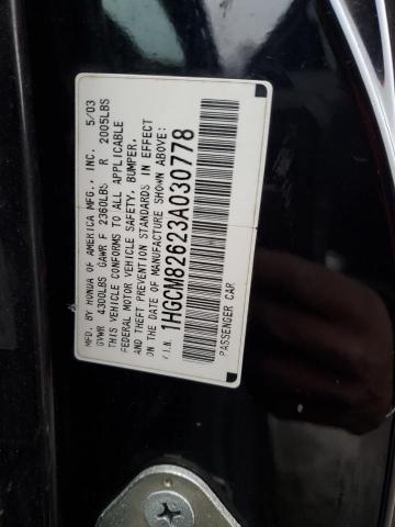 Photo 11 VIN: 1HGCM82623A030778 - HONDA ACCORD 