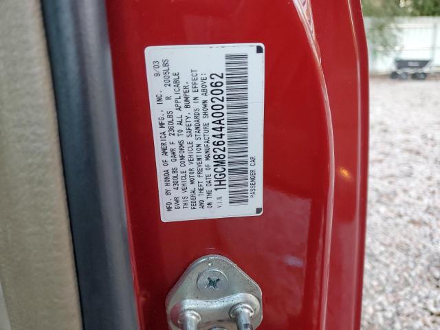 Photo 11 VIN: 1HGCM82644A002062 - HONDA ACCORD EX 