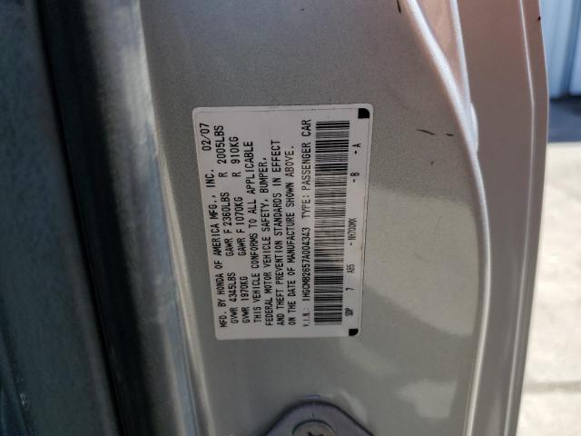 Photo 11 VIN: 1HGCM82657A004343 - HONDA ACCORD EX 