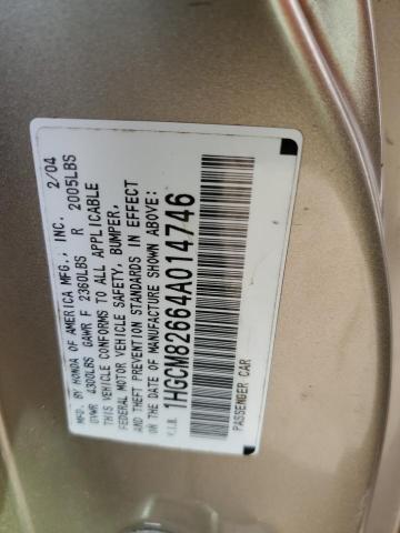 Photo 11 VIN: 1HGCM82664A014746 - HONDA ACCORD 